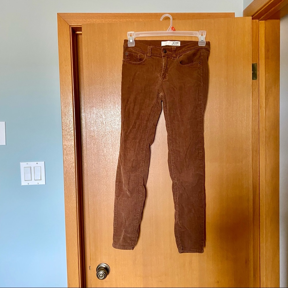 Joe Fresh Slim Brown Cords